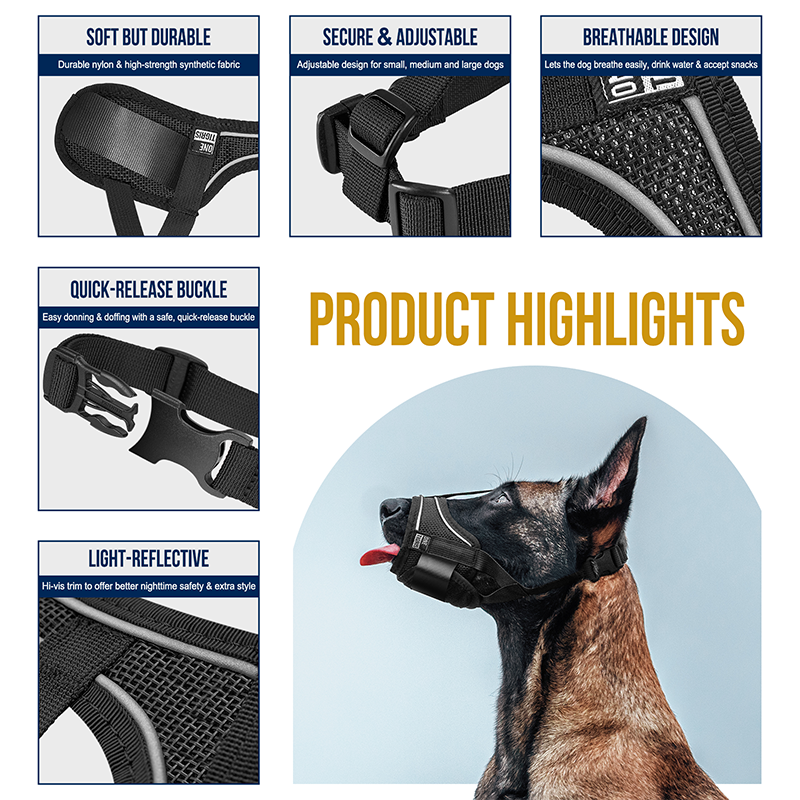 Soft Canine Muzzle 02