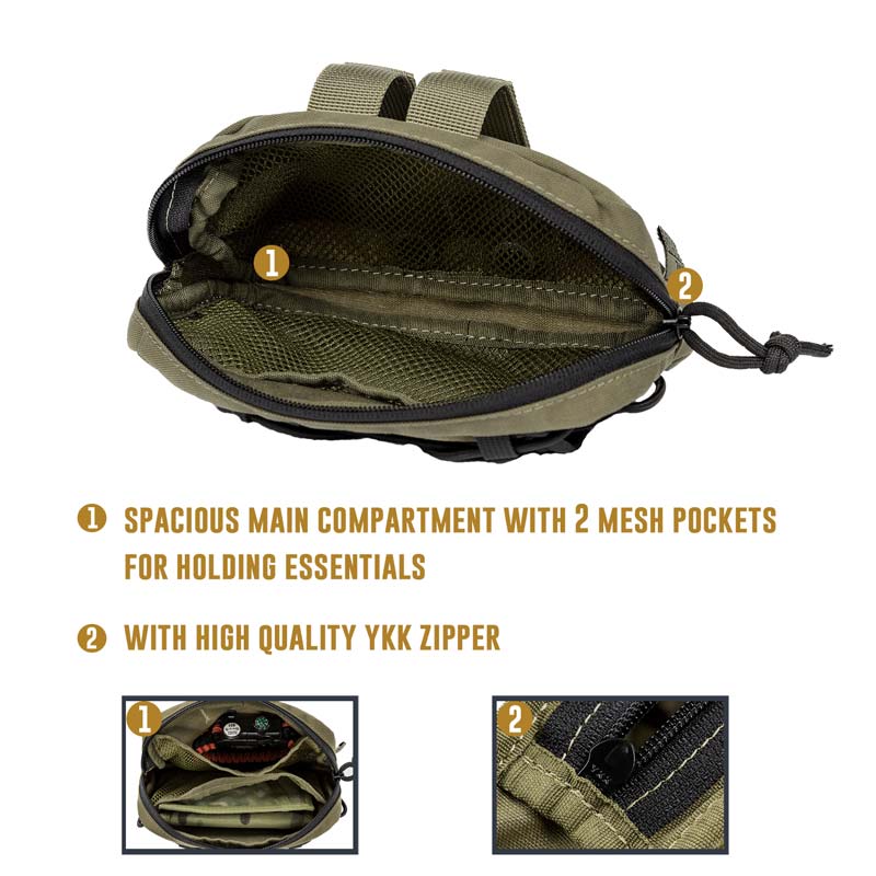 Detail of Hooala Canine EDC Dog Pouch