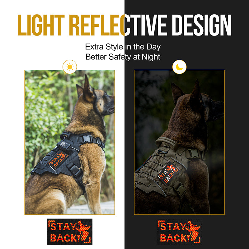 Hooala HI-VIS BARKING DOBIE Patch